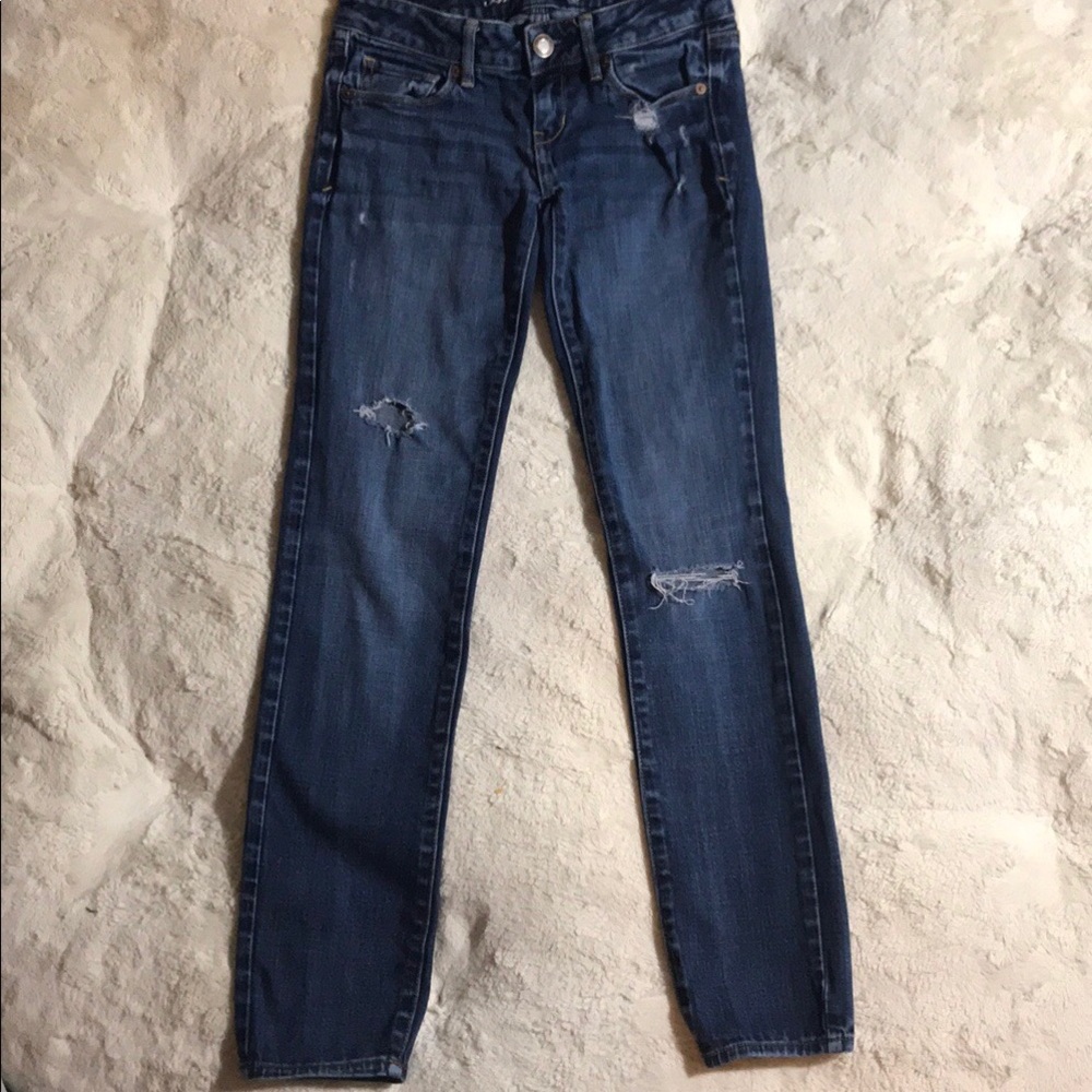Women’s American Eagle Stretch Straight Leg Jeans